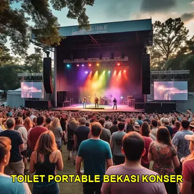 Fasilitas Toilet Portable Bekasi di Konser Gibran